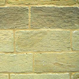 An example of a completed Ashlar repointing
