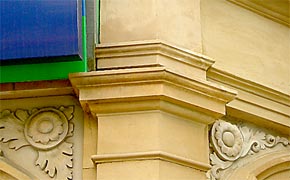 Crumbling stonework repair after