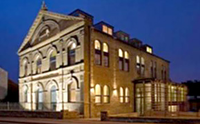 Plastic repairs to stonework night effect