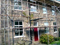 Stone pointing during